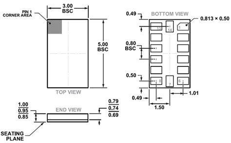 adxl345 dimensions